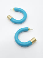 Boucles d'oreilles Macao, turquoise