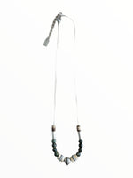 Collier Jinpa, turquoises africaines