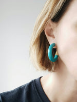 Boucles d'oreilles Macao, turquoise